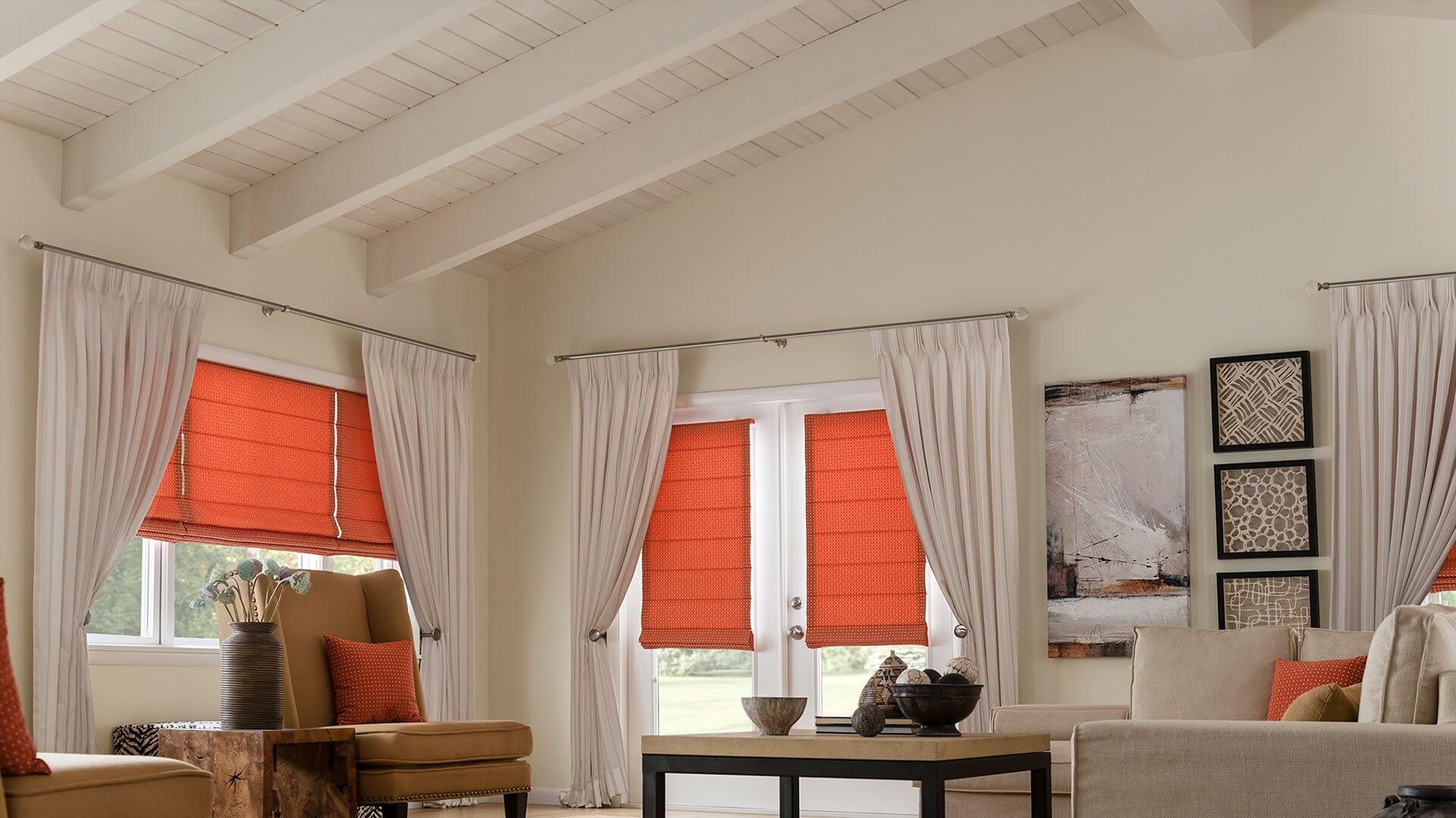 orange Window Blinds Oregon Window Treatments, Window Shades